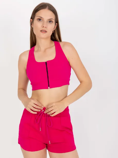prazkowany-crop-top-damski-basic-z-zamkiem-s-kolor-fioletowy