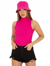 top-damski-basic-prazkowany-z-polgolfem-l