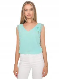 klasyczny-top-damski-koszulka-trojkatny-dekolt