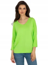 bluzka-oversize-damska-z-dekoltem-w-serek