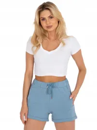 dresowe-szorty-damskie-basic-spodenki-xl