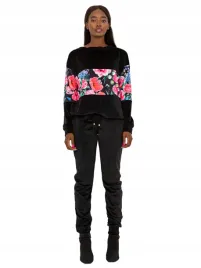 dres-welurowy-damski-komplet-spodnie-bluza-s
