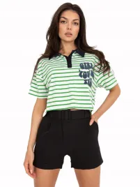 krotka-damska-koszulka-polo-w-paski-krotki-rekaw