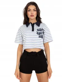 krotka-damska-koszulka-polo-w-paski-krotki-rekaw