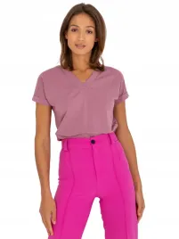 t-shirt-damski-bawelniany-z-dekoltem-w-serek-s-m