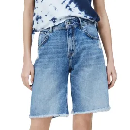 spodenki-damskie-pepe-jeans-violet-bermudy-jeansowe-shorty