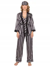 pizama-damska-w-paski-top-narzutka-opaska-m