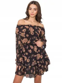 sukienka-damska-w-kwiaty-hiszpanka-z-falbana