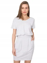 gladka-bawelniana-sukienka-damska-casual-m