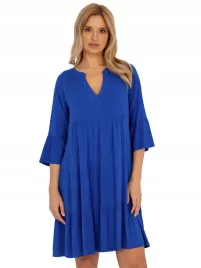 rozkloszowana-sukienka-damska-z-falbana-s