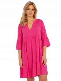 rozkloszowana-sukienka-damska-z-falbana-s