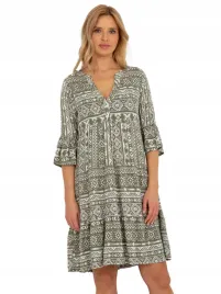 luzna-sukienka-damska-z-dekoltem-w-serek-s