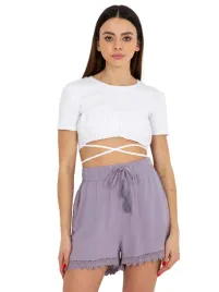 zwiewne-szorty-damskie-casualowe-z-wiazaniem