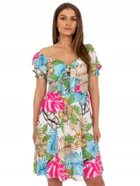 sukienka-damska-hiszpanka-we-wzory-z-wiazaniem