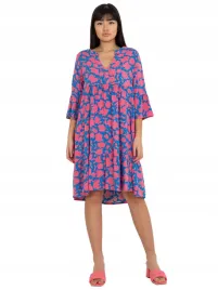 rozkloszowana-sukienka-damska-z-falbana-print