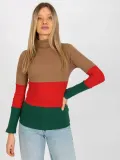 bluzka-damska-basic-z-golfem-w-prazek-plec-produkt-damski