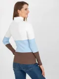 bluzka-damska-basic-z-golfem-w-prazek-linia-regular