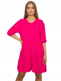 rozkloszowana-sukienka-damska-oversize-s-m