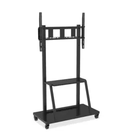 techly-stojak-lcd-55-100-cali-150-kg-na-kolkach-1x-polka