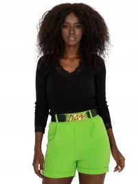 szorty-damskie-eleganckie-z-paskiem-lancuszek-2xl