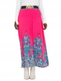 plisowana-spodnica-damska-maxi-z-paskiem-z-printem