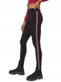 damskie-bawelniane-legginsy-z-lampasami-l