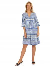 rozkloszowana-sukienka-damska-z-falbana-print-m