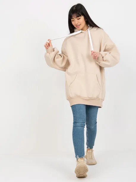 dluga-bluza-damska-oversize-z-kapturem-kolor-bezowy