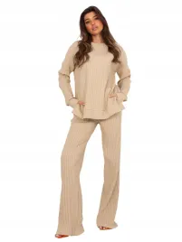 bluza-damska-spodnie-z-wysokim-stanem-komplet-casualowy
