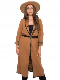 elegancki-damski-plaszcz-z-paskiem-klasyczny