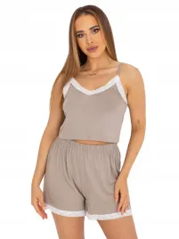 pizama-damska-z-koronka-top-szorty-l-xl