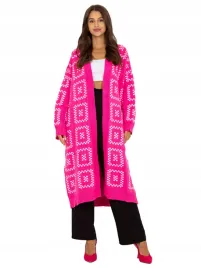 sweter-kardigan-damski-oversize-we-wzory