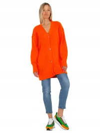 sweter-damski-rozpinany-oversize-ozdobne-guziki
