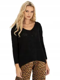 sweter-damski-z-warkoczami-oversize-dekolt-w-serek