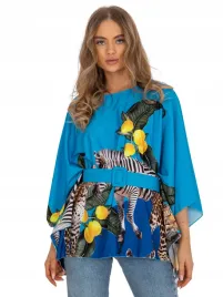 luzna-bluzka-damska-z-paskiem-print-na-lato