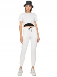 bluza-spodnie-top-damski-komplet-bawelna-m