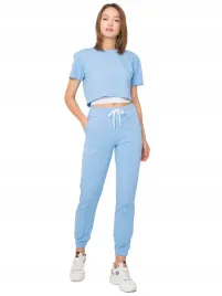 bluza-spodnie-top-damski-komplet-bawelna-l