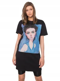 tunika-damska-bluzka-koszulka-z-nadrukiem-xs