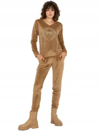bluza-damska-welurowa-spodnie-welurowe-komplet