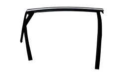 volvo-s90l-listwa-uszczelka-drzwi-prawy-tyl-chrom-31108863