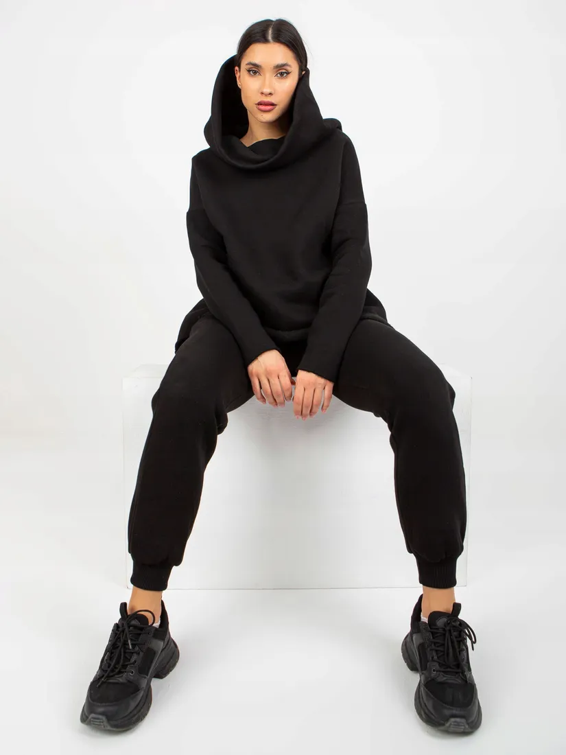 spodnie-dresowe-damskie-bluza-basic-komplet-stan-nowy