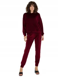 bluza-damska-spodnie-welurowe-komplet-l-xl