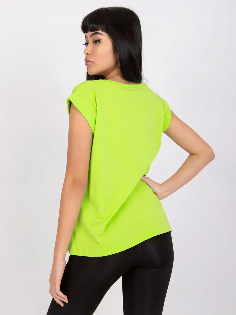 damski-t-shirt-basic-z-dekoltem-w-serek-top-stan-nowy