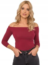 bluzka-hiszpanka-damska-gladka-dopasowana