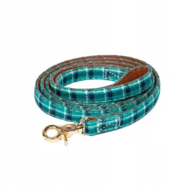 elegancka-smycz-dla-psa-dla-kota-w-krate-zielona-120-cm-nico