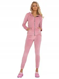 bluza-z-kapturem-spodnie-welurowe-komplet-l