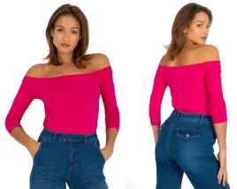 bluzka-hiszpanka-damska-gladka-dopasowana