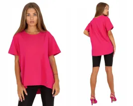 koszulka-damska-t-shirt-gladki-oversize-s-m