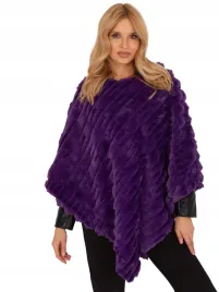 poncho-ponczo-damskie-cieple-futrzane-eleganckie-zimowe