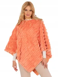 poncho-ponczo-damskie-cieple-futrzane-eleganckie-zimowe